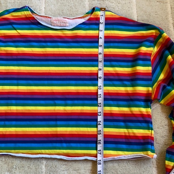 Urban Outfitters Rainbow Striped Long Sleeve - Picture 12 of 12